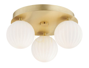 Plafond ARGON PALOMA vit opal matt 3xE14 6305