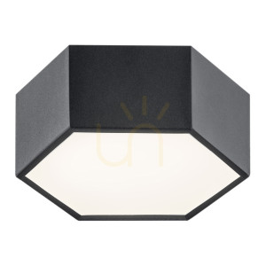 Plafond ARGON Arizona 3824 svart LED 10W IP20