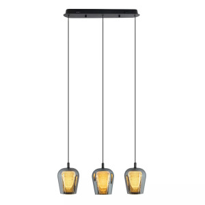 Keso Pendellampa 3xLED svart PL0141-3