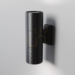 BOWERY vägglampa för utomhusbruk O583WL-02B IP54 Maytoni