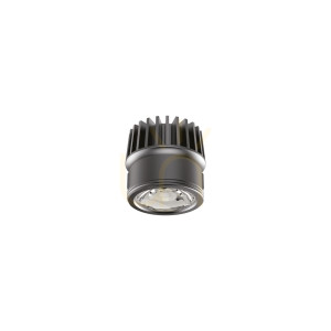 Infälld takarmatur Ideallux Dynamic svart 9W LED 4000K 252995