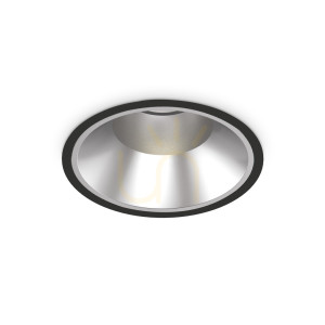 Infälld takarmatur Ideallux OFF svart LED 42W 3000K 266596