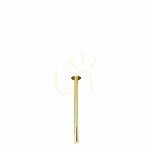 Infälld lampa Antigo Alha T polerad mässing 70 cm 9060