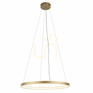 Pendellampa Antigo Agari guld LED 87 cm 5334