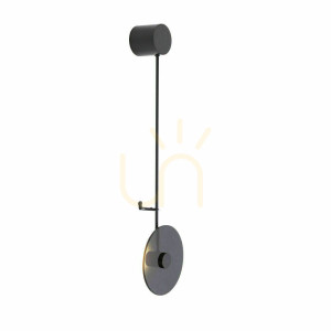 Vägglampa Antigo Furano svart LED MR11 68 cm 4036