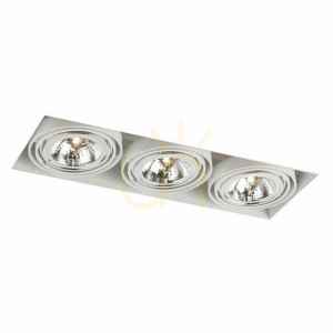 Inbyggd armatur Antigo Komoro 3 vit LED ES111 7334