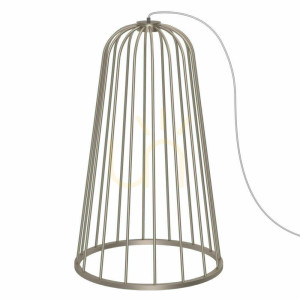 Golvlampa Antigo no. moon platina matt stål 100 cm 2008