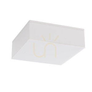 Plafond Antigo Tottori IL vit IP44 10x10 cm 4000K 8578