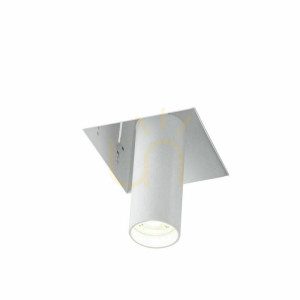 Infälld lampa Antigo Yamato 1 vit stål 9x17 cm MR11 3037