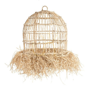 Pendel BAZAR BIZAR Casita Grass Collection natur beige mendonggräs S