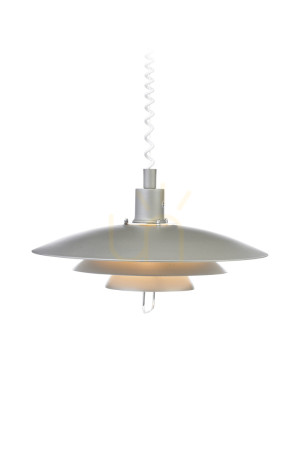 Pendellampa Markslöjd Kirkenes 102282 grå metall 48 cm E27