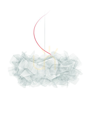 Slamp Clizia Suspension Pixel Red Wire taklampa.