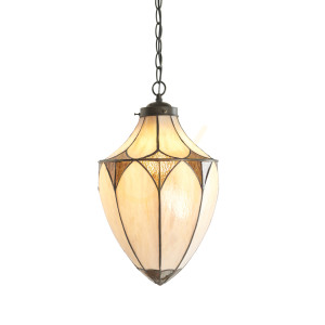Brooklyn Tiffany taklampa Multicolor 63974 Interiör.