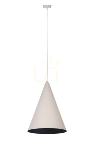 Pendellampa Sigma VESUVIO 1xE27 beige 35 cm 41071