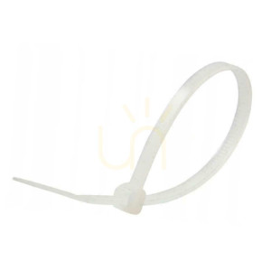 V-TAC Klämma 3,5x200mm Vit 18kg Nylon66 (Förpackning. 100 st)