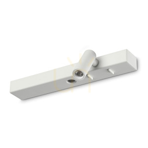 Vägglampa Ideallux BONNE NUIT 345499 vit LED 22 cm