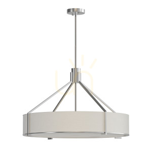 Doretto Satin Nickel 70 pendellampa från Orlicki Design