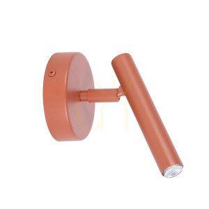 Vägglampa Sigma SOPEL tegelröd 1xG9 stål 15 cm 41202