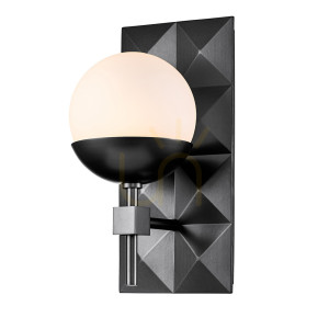 DECO vägglampa - 1 ljuskälla - Svart QUINTIESSE