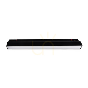 Spårljus Zambelis svart 12W LED 3000K dimbar DALI 32,8 cm