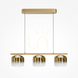 Hänglampa Maytoni Spirito guld LED dimbar MOD286PL-L12G3K
