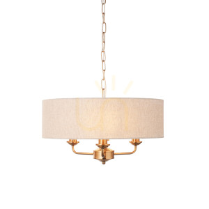 Highclere Brass Endon taklampa
