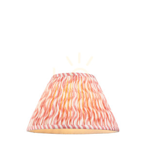 Ripple Pink Endon Lampskärm
