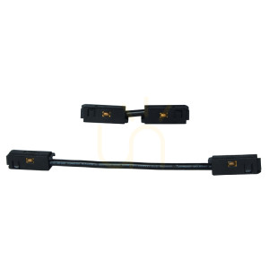 Flexkontakt med kabel för 48V böjda skenor ZAMBELIS
