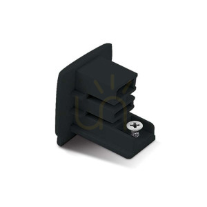 END CUP FOR 3 Circuit Lighting Track Black 100-240v ZAMBELIS