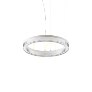 Taklampa Ideallux CROWN vit LED 40 cm 343402