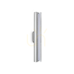 Vägglampa Ideallux DORICA 366326 silver LED 8,5W aluminium 30 cm