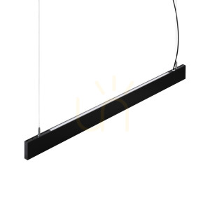 Strömskenebelysning Ideallux STEEL svart 2xLED 3000K 119,2 cm 367606