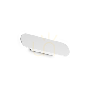 Vägglampa Ideallux ZIG ZAG 361918 vit LED 33 cm 3000K