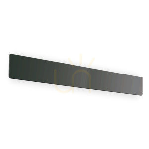 Vägglampa Ideallux ZIG ZAG 369471 svart LED 75 cm 4000K