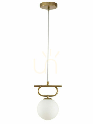 Pendant Light Sigma Tes 1 Guld Glas G9 33631