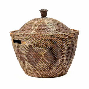 Rottingkorg Naturbrun 55x55x52 cm Baskets