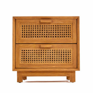 Nattduksbord Harmony naturell 48x48x51 cm