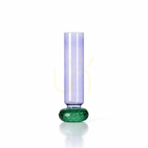 Vas i violett kvarts 19,2 cm