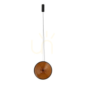 Pendant Light Nowodvorski AURA LED 12233 Transparent Amber 34,5 cm