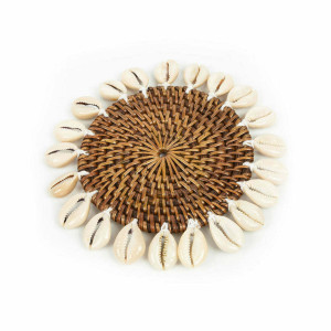 Underlägg BAZAR BIZAR Colonial Shell naturbrun 15 cm Best Seller
