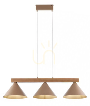 Pendellampa Sigma DECO 3 varm beige/ljusbrun 41633