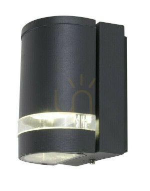 Vägglampa för utomhusbruk Lutec Focus antracit 5604101118