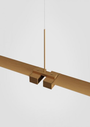 Fabbian Pivot F39 Tillbehör Dubbelanslutning - Brons - F39 Z01 76