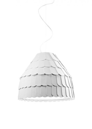 Hängande lampa Fabbian Roofer F12 22W 57cm - Vit - F12 A01 01