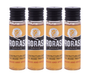 PRORASO Wood & Spice Hot Oil Beard Treatment Olejek do zarostu 68ml