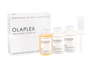Zestaw Olaplex 1 Traveling Stylist Kit Bond Multiplier No. 1 1x100ml + Bond Perfector No. 2 2x100ml + Dosing Dispenser