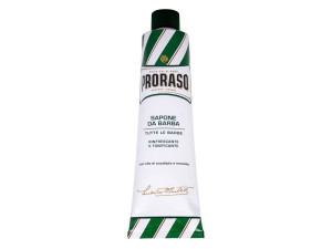 PRORASO Green Shaving Soap In A Tube Pianka do golenia 150ml