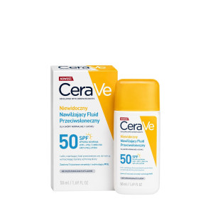 CeraVe Invisible Dry Touch Fluid Sunscreen SPF50+ Matujący fluid przeciwsłoneczny 50ml