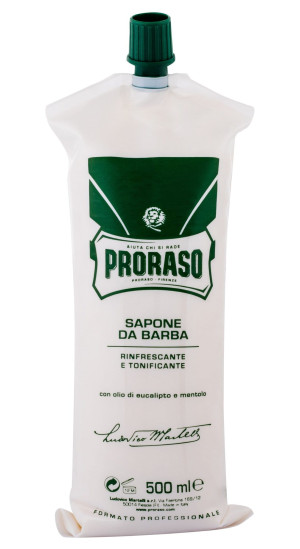 PRORASO Green Shaving Cream Krem do golenia 500ml
