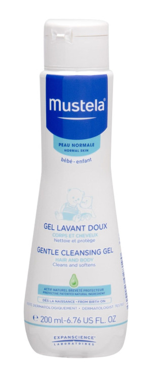 Mustela Bebe Gentle Cleansing Gel Hair and Body Żel pod prysznic 200ml